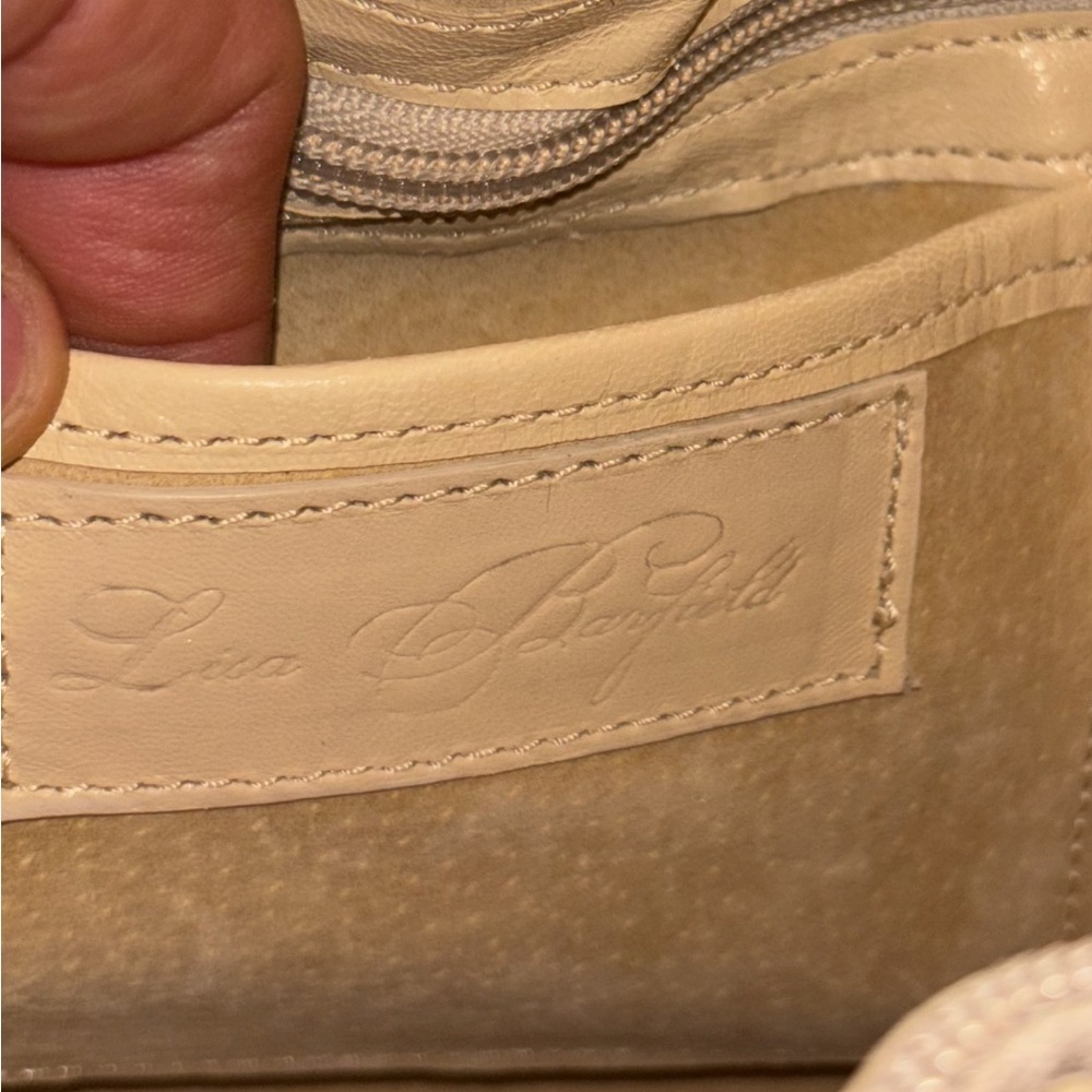 The Barfield Collection Handbag Tan Crocodile Tote Bag MSRP 2599.00 - Picture 8 of 14